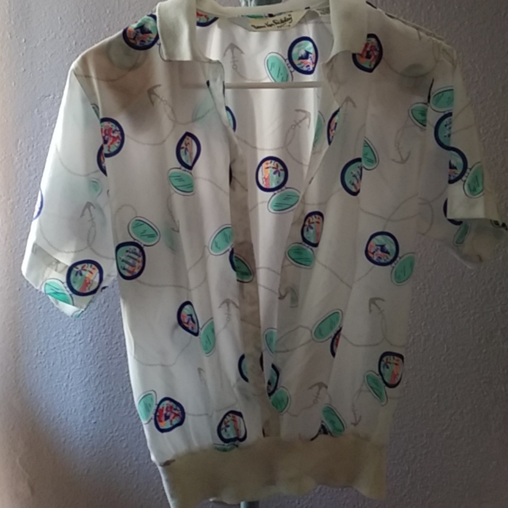 DVF nautical top
